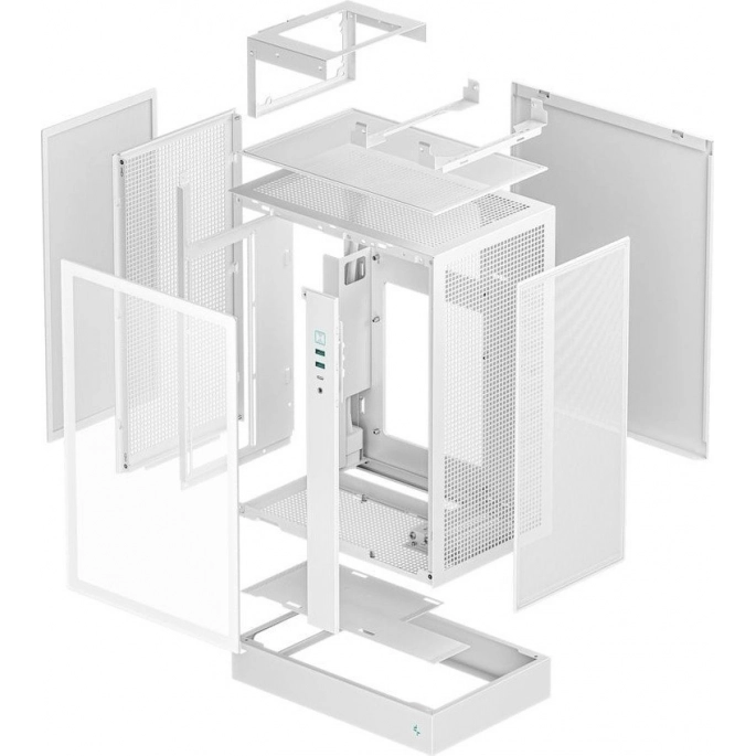 Корпус DeepCool CH170 Plus R-CH170-WHNGM0-G. Фото 5