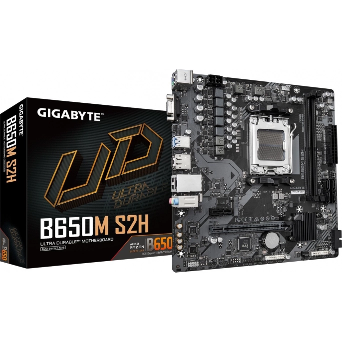 Материнская плата Gigabyte B650M S2H (rev. 1.3). Фото 4