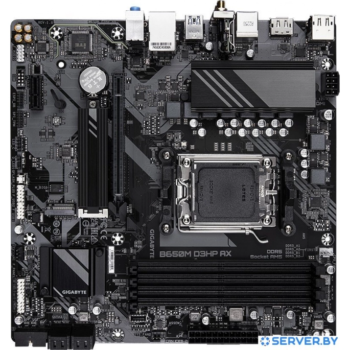 Материнская плата Gigabyte B650M D3HP AX (rev. 1.2). Фото 3