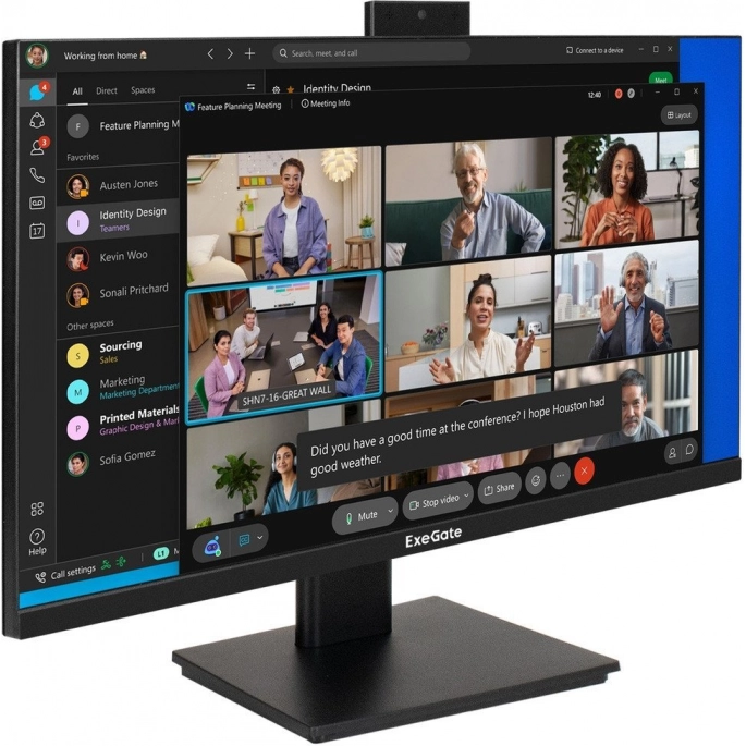 Монитор ExeGate SuperView EA2400 EX298878RUS. Фото 1