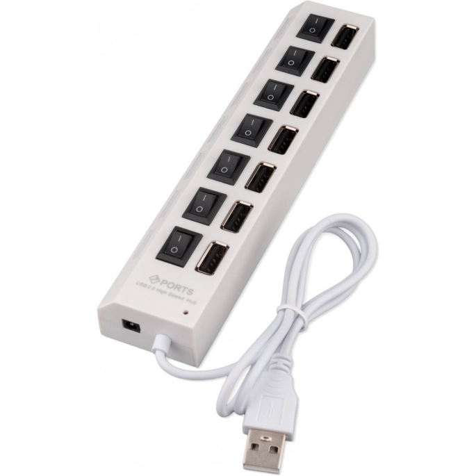 USB-хаб Gembird UHB-U2P7-01W. Фото 1