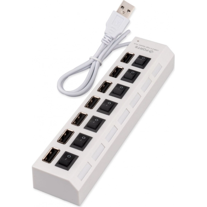 USB-хаб Gembird UHB-U2P7-01W. Фото 2