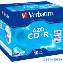 CD-R диск Verbatim 700Mb 52x 43327 (10 шт.)