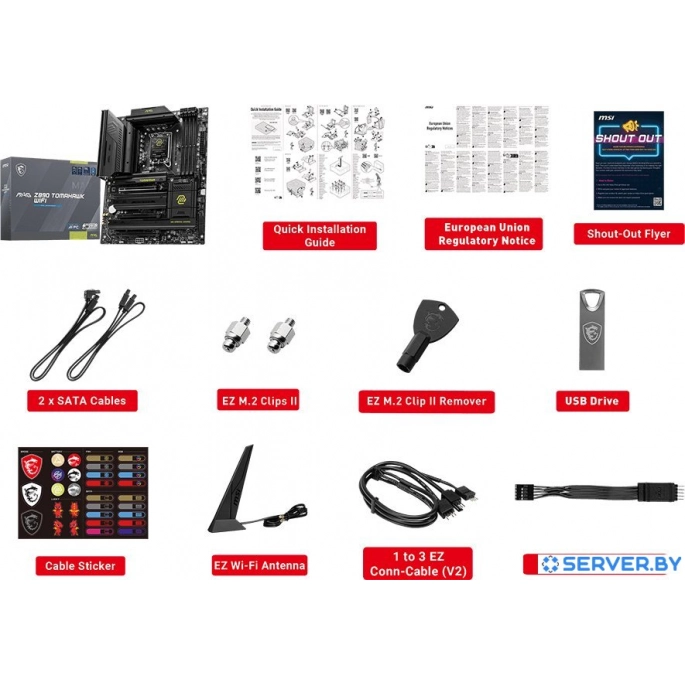 Материнская плата MSI MAG Z890 Tomahawk WiFi. Фото 2