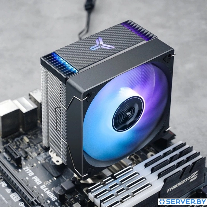 Кулер для процессора Jonsbo CR-1000MAX Color (черный). Фото 5