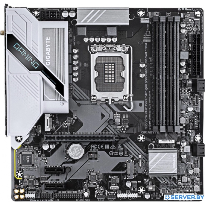 Материнская плата Gigabyte B760M Gaming Plus WiFi DDR4. Фото 1