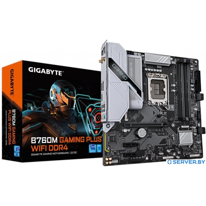 Материнская плата Gigabyte B760M Gaming Plus WiFi DDR4. Фото 4