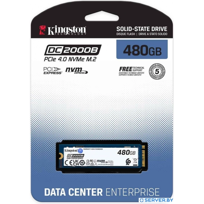 SSD Kingston DC2000B 480GB SEDC2000BM8/480G. Фото 4