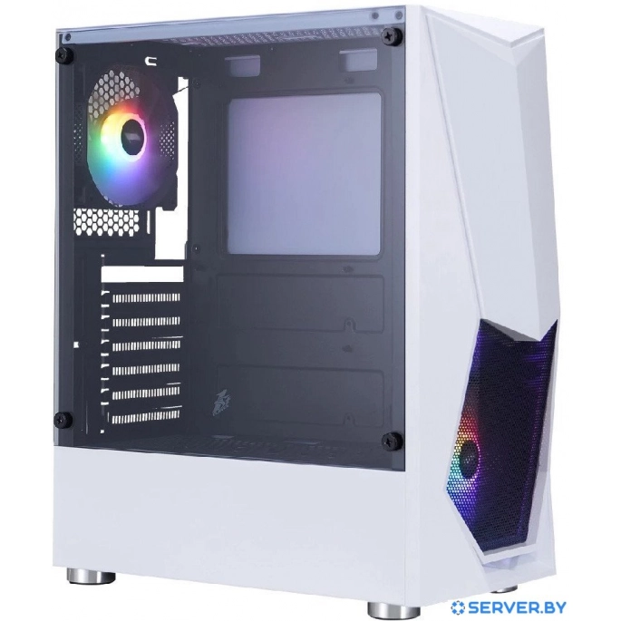 Корпус 1stPlayer DK D3 FRGB (белый). Фото 1