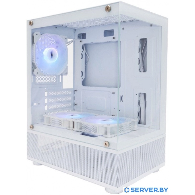 Корпус 1stPlayer MIKU Mi2-A ARGB (белый). Фото 1