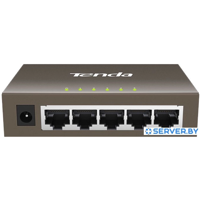 Неуправляемый коммутатор Tenda TEG1005D. Фото 1