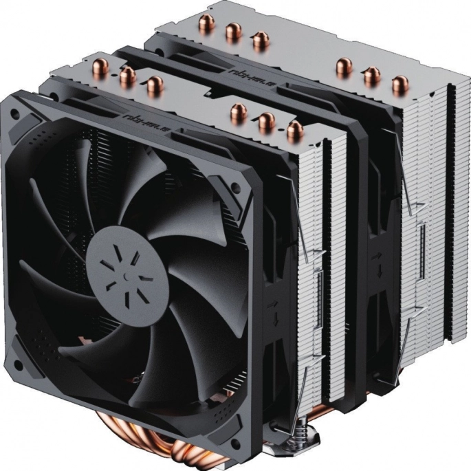Кулер для процессора upHere D6SEK (черный). Фото 1