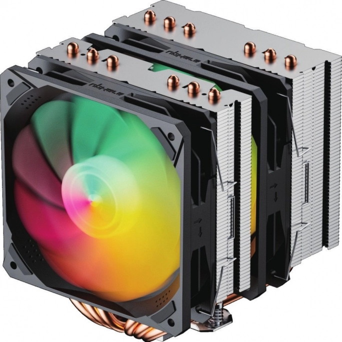 Кулер для процессора upHere D6SEC (черный). Фото 1