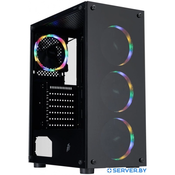 Корпус 1stPlayer FIRE DANCING V3-B (черный). Фото 1