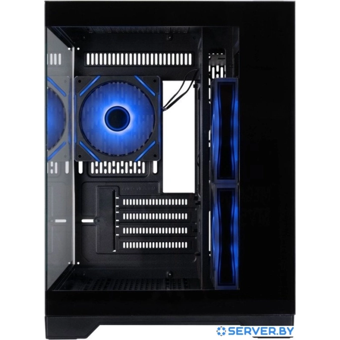 Корпус 1stPlayer Megaview MV6-TP ARGB (черный). Фото2