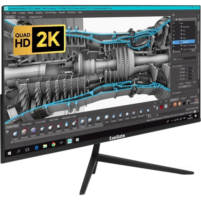 Монитор ExeGate SmartView ES2707CA EX297307RUS. Фото 1