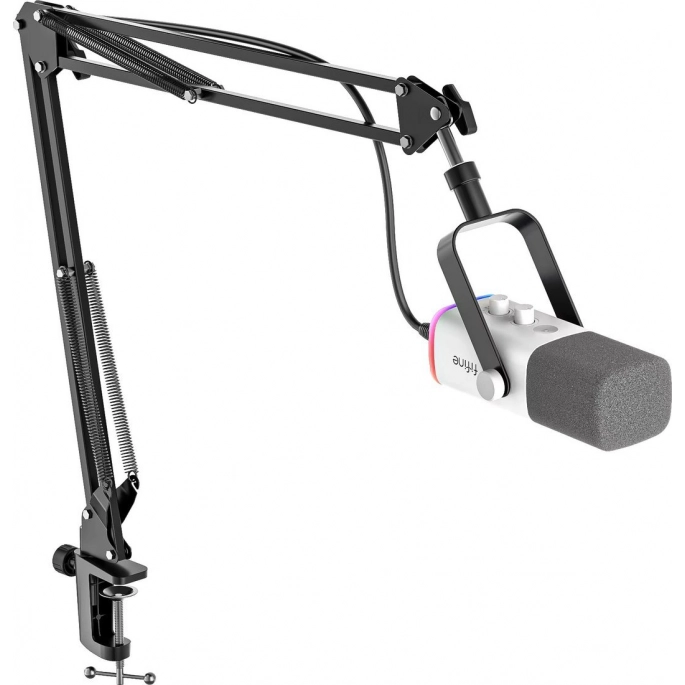 Проводной микрофон FIFINE AM8T (белый). Фото 1