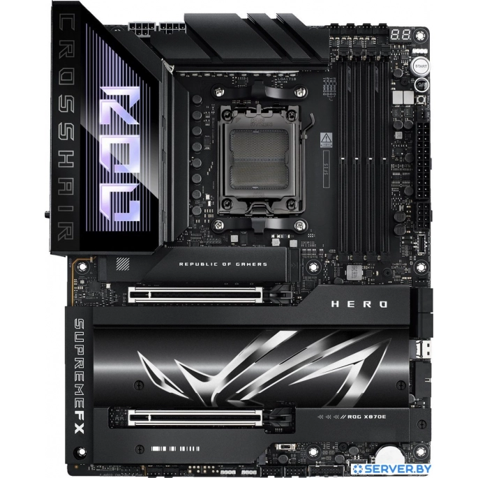 Материнская плата ASUS ROG Crosshair X870E Hero. Фото 1