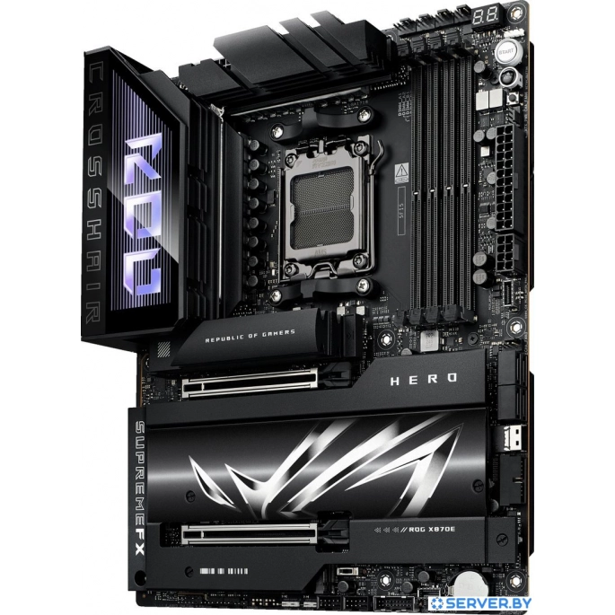 Материнская плата ASUS ROG Crosshair X870E Hero. Фото 3
