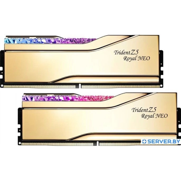 Оперативная память G.Skill Trident Z5 Royal Neo 2x16ГБ DDR5 6000 МГц F5-6000J2836G16GX2-TR5G. Фото1