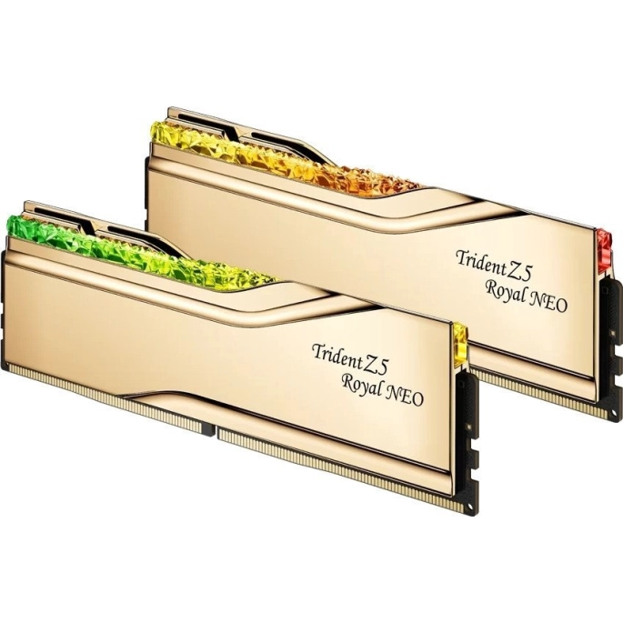 Оперативная память G.Skill Trident Z5 Royal Neo 2x32ГБ DDR5 6000 МГц F5-6000J2636H32GX2-TR5NG. Фото 2