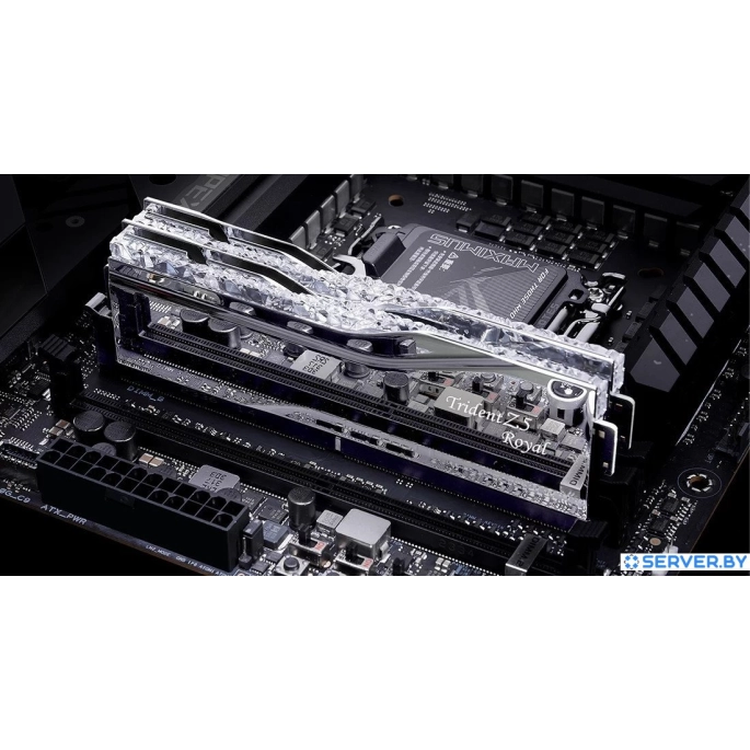 Оперативная память G.Skill Trident Z5 Royal 2x32ГБ DDR5 6800 МГц F5-6800J3445G32GX2-TR5S. Фото 4