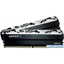 Оперативная память G.Skill Sniper X 2x8GB DDR4 PS4-25600 F4-3200C16D-16GSXWB