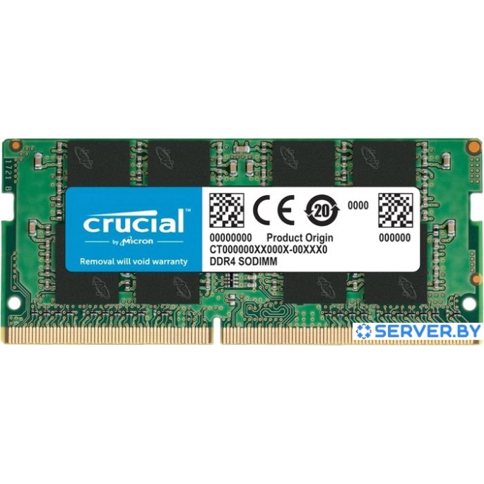 Оперативная память Crucial 16ГБ DDR4 3200 МГц CT16G4SFS832A. Фото1