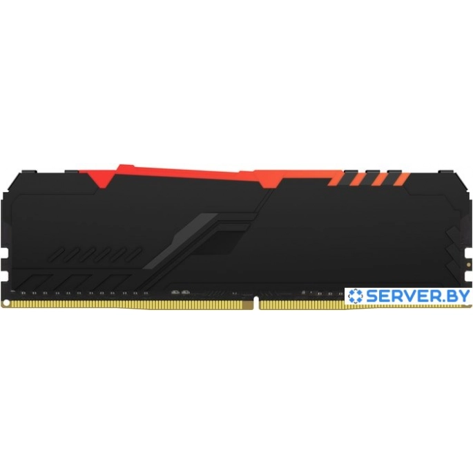 Оперативная память Kingston FURY Beast RGB 16GB DDR4 PC4-25600 KF432C16BB1A/16. Фото 3