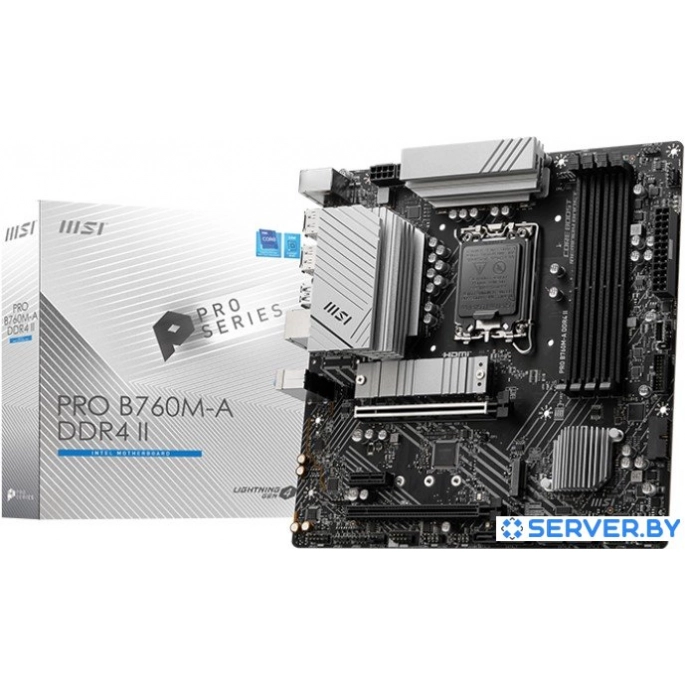 Материнская плата MSI Pro B760M-A DDR4 II. Фото 2