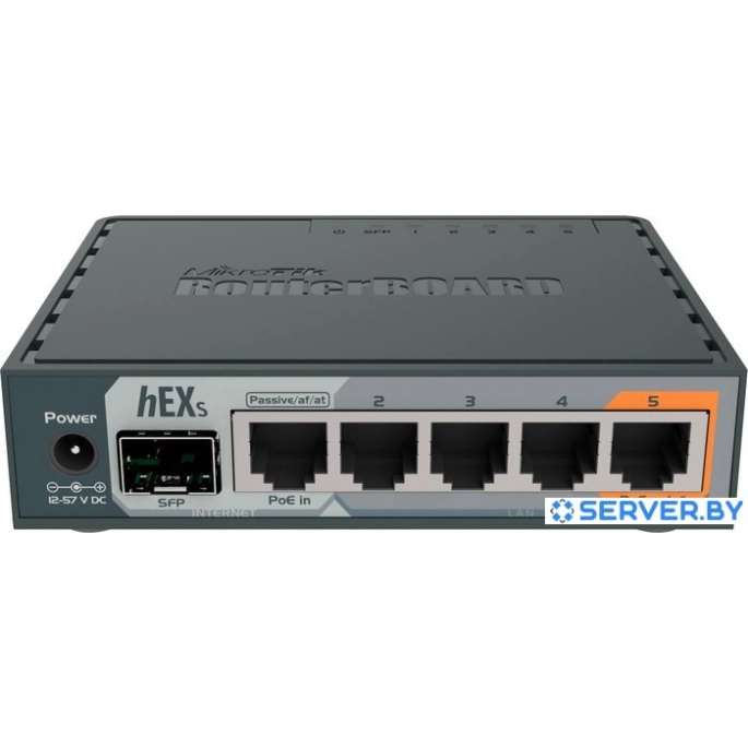 Маршрутизатор Mikrotik hEX S RB760iGS. Фото 1