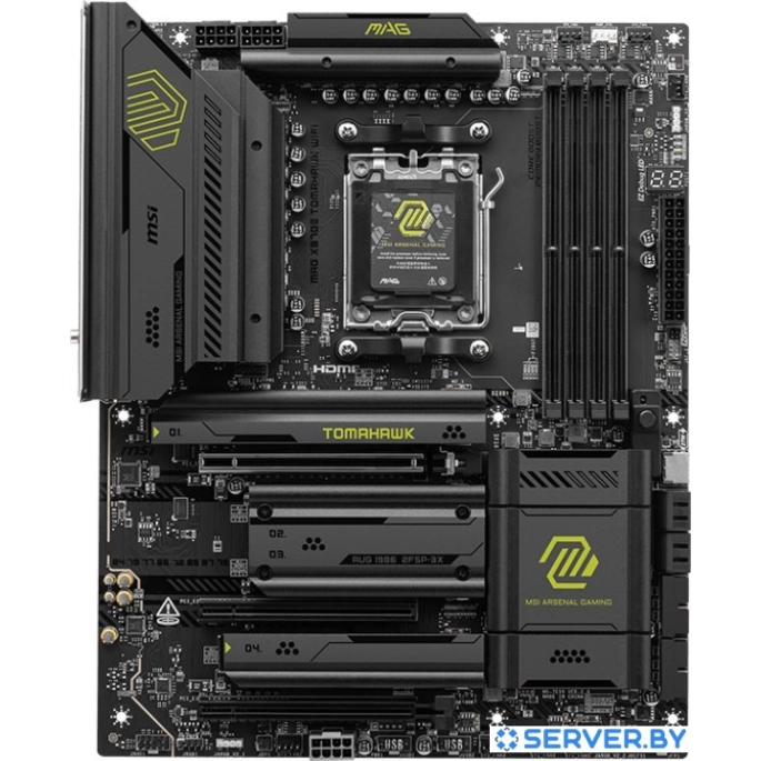 Материнская плата MSI MAG X870E Tomahawk WiFi. Фото 1