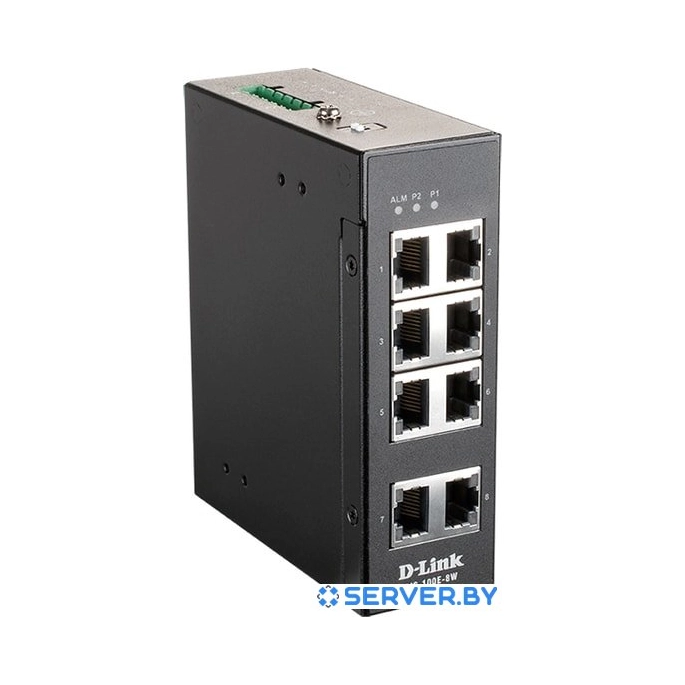 Неуправляемый коммутатор D-Link DIS-100E-8W/A1A. Фото 1