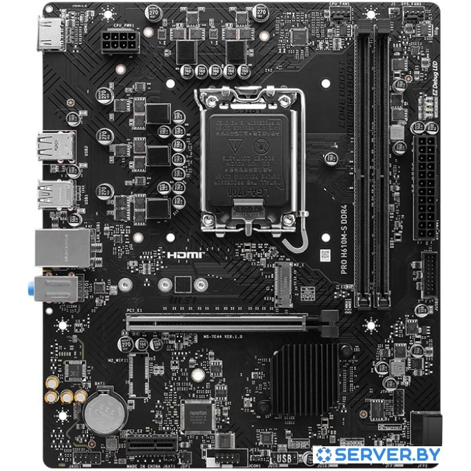 Материнская плата MSI Pro H610M-S DDR4. Фото 1