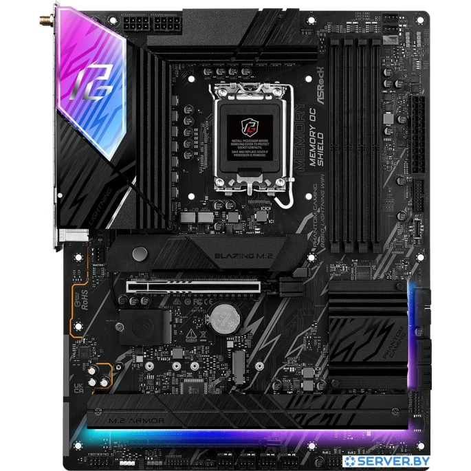 Материнская плата ASRock B860 Lightning WiFi Phantom Gaming. Фото 1