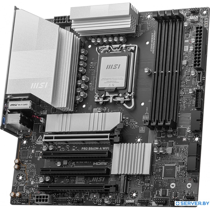 Материнская плата MSI Pro B860M-A WiFi. Фото 3