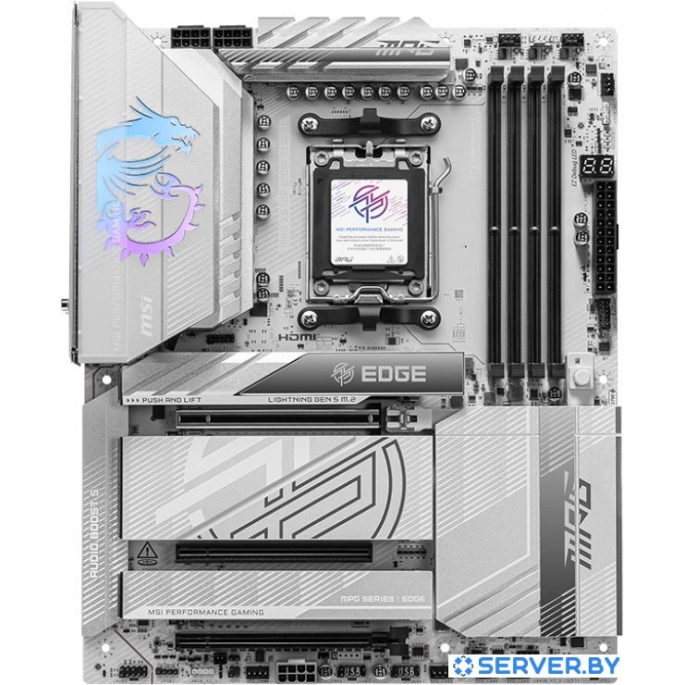 Материнская плата MSI MPG X870E Edge TI WiFi. Фото 1