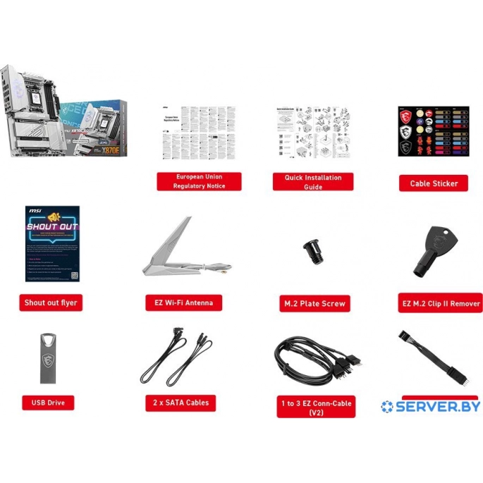 Материнская плата MSI MPG X870E Edge TI WiFi. Фото 5