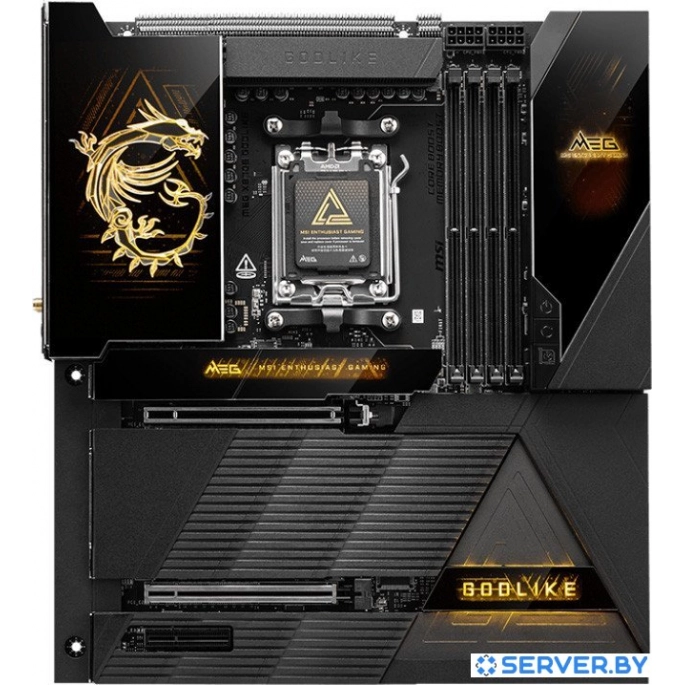 Материнская плата MSI MEG X870E Godlike. Фото 1
