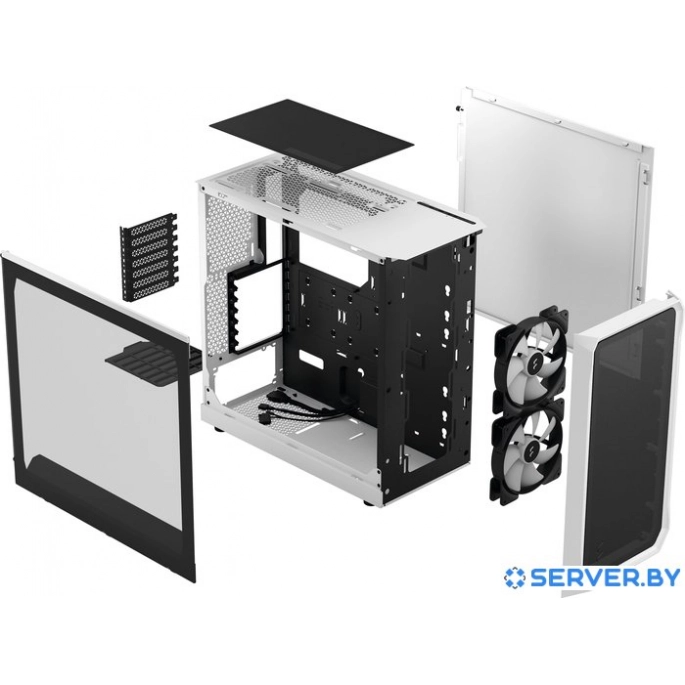 Корпус Fractal Design Focus 2 RGB White FD-C-FOC2A-04. Фото2