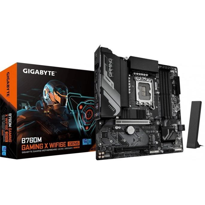 Материнская плата Gigabyte B760M Gaming X WiFi6E GEN5. Фото 4