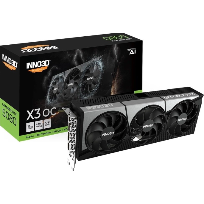 Видеокарта Inno3D GeForce RTX 5080 X3 OC N50803-16D7X-17603930. Фото2