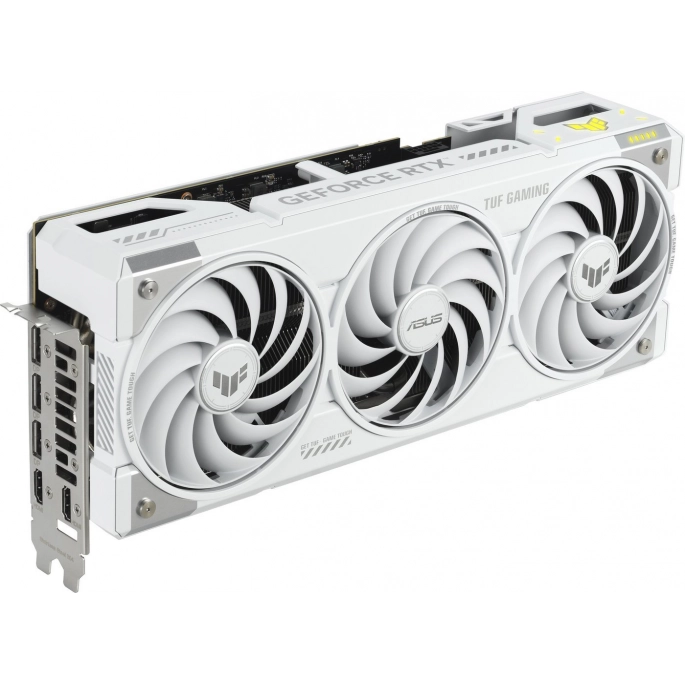 Видеокарта ASUS TUF Gaming GeForce RTX 5070 Ti 16GB GDDR7 White OC Edition TUF-RTX5070TI-O16G-WHITE-GAMING. Фото 1