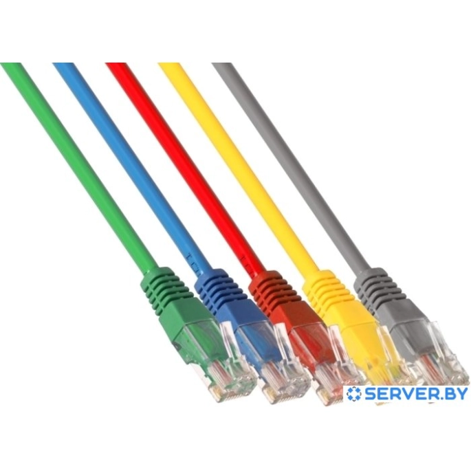 Кабель ExeGate UTP-RJ45-RJ45-5e-5M-GY 5 м (серый). Фото1
