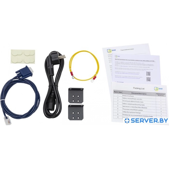 Коммутатор SNR SNR-S2982G-24T-POE. Фото 4