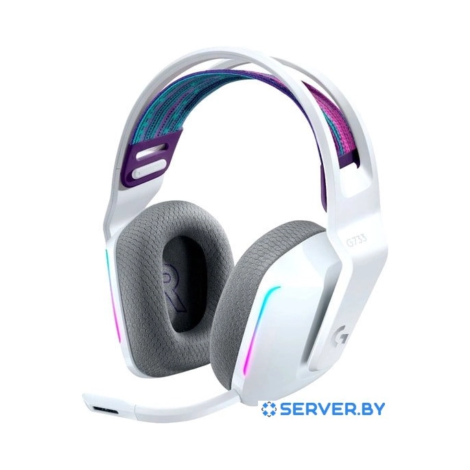 Наушники Logitech G733 Lightspeed Wireless (белый). Фото 1