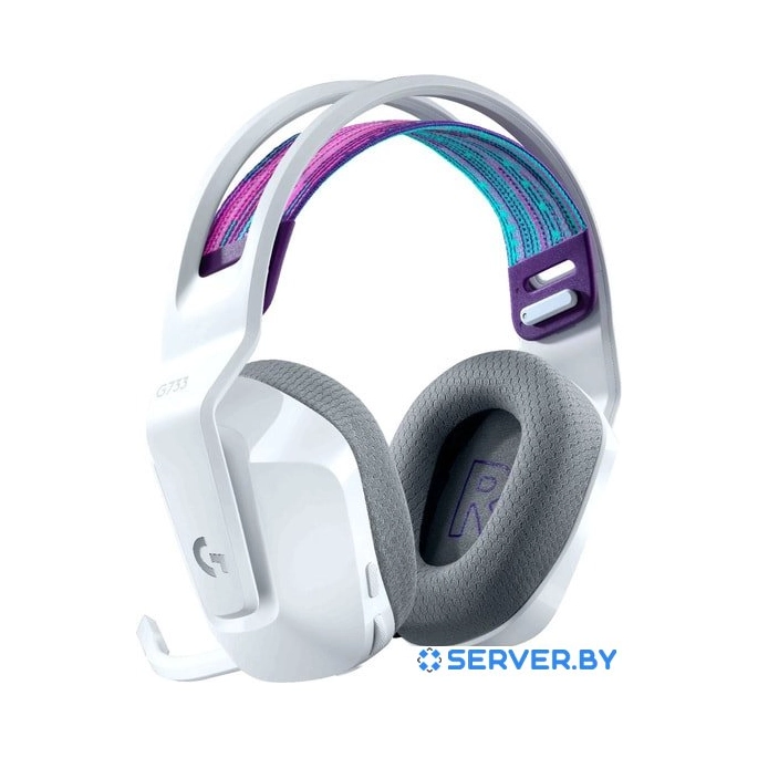 Наушники Logitech G733 Lightspeed Wireless (белый). Фото 2
