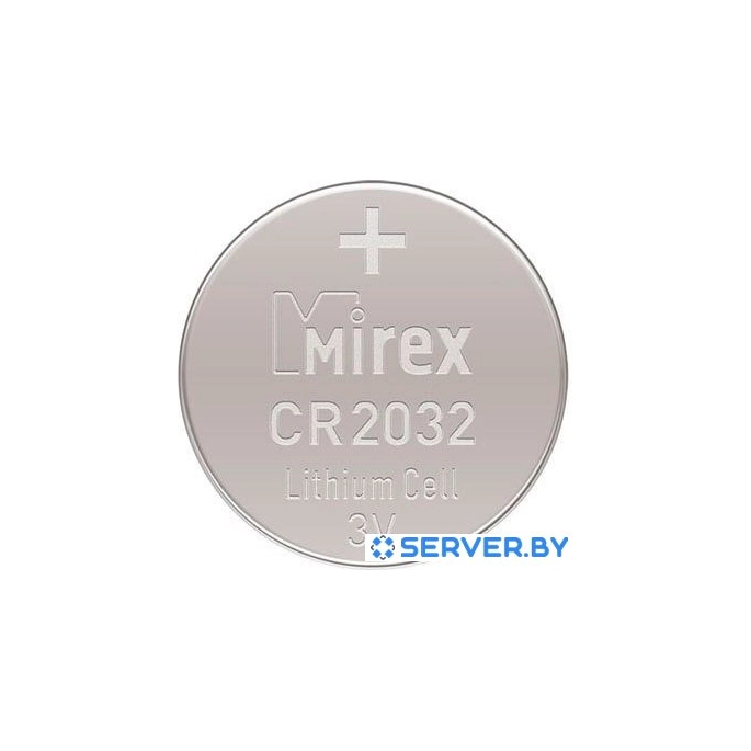 Батарейки Mirex CR2032 1 шт. Фото 1