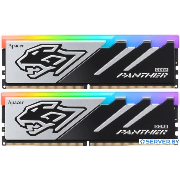 Оперативная память Apacer Panther RGB 2x32ГБ DDR5 6000 МГц AH5U64G60C6229BAA-2. Фото 1