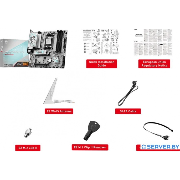 Материнская плата MSI B840M Gaming Plus WiFi6E. Фото 2
